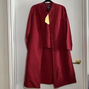 QVC Dialouge coat dress two piece